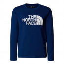 Детская футболка The North Face Easy 0A89J2D1R1 - темно-синяя