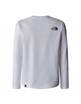 Детская футболка The North Face Easy 0A89J2FN41 - белая