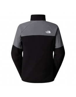 Женская толстовка The North Face Glacier 1/2 Zip Fleece 0A89JBAFI1 - черно-серая
