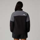 Женская толстовка The North Face Glacier 1/2 Zip Fleece 0A89JBAFI1 - черно-серая