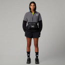 Женская толстовка The North Face Glacier 1/2 Zip Fleece 0A89JBAFI1 - черно-серая