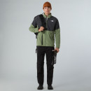 Мужская толстовка The North Face 100 Glacier Heavyweight Full-Zip Fleece 0A89JGDKI1 - зеленая-черная