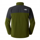 Мужская толстовка The North Face 100 Glacier Heavyweight Full-Zip Fleece 0A89JGM6D1 - серо-зеленая