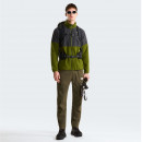 Мужская толстовка The North Face 100 Glacier Heavyweight Full-Zip Fleece 0A89JGM6D1 - серо-зеленая