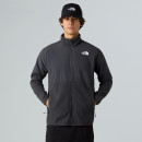 Мужская толстовка The North Face 100 Glacier Heavyweight Full-Zip Fleece 0A89JGU8M1 - черная