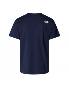 Мужская футболка The North Face Easy 0A8A6C8K21 - темно-синяя