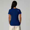 Женская футболка The North Face Easy 0A8A6D89N1 - тёмно-синяя