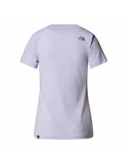 Женская футболка The North Face Easy 0A8A6DFPR1 - фиолетовая