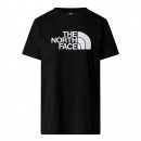 Женская футболка The North Face Easy 0A8A6GJK31 - черная
