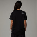 Женская футболка The North Face Easy 0A8A6GJK31 - черная