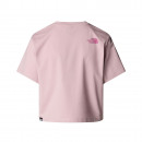Женская футболка The North Face Easy 0A8A6HA1O1 - розовая