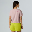 Женская футболка The North Face Easy 0A8A6HA1O1 - розовая