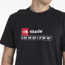 Футболка The North Face GPS Краков 0A8B4EJK31 - черная