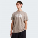 Мужская футболка The North Face Evolution Half Dome 0A8B6J2MB1 - бежевый