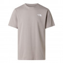 Мужская футболка The North Face Evolution NSE Box 0A8B6K2MB1 - серая