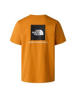 Мужская футболка The North Face Evolution NSE Box 0A8B6KG5I1 - оранжевая