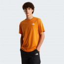 Мужская футболка The North Face Evolution NSE Box 0A8B6KG5I1 - оранжевая