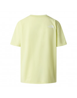 Женская футболка The North Face Evolution Half Dome 0A8B6UG6O1 - желтая