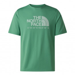 Мужская футболка The North Face 24/7 0A8BEJG571 - зеленая