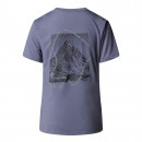 Женская футболка The North Face Foundation Half Dome 0A8BQZBTR1 - фиолетовая