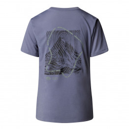 Женская футболка The North Face Foundation Half Dome 0A8BQZBTR1 - фиолетовая