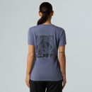 Женская футболка The North Face Foundation Half Dome 0A8BQZBTR1 - фиолетовая