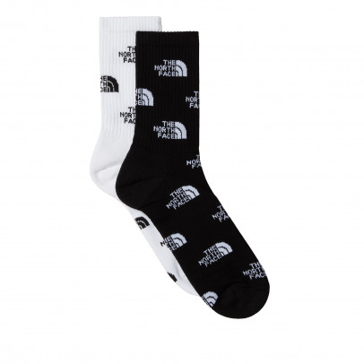 Носки унисекс The North Face Everyday Crew 0A8BRBKY41 - черно-белые