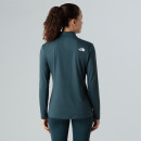 Женская футболка The North Face 1/4 Flex 0A8BRQBSA1 - зеленая