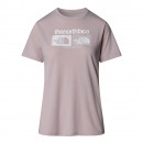 Женская футболка The North Face Foundation 0A8BRZ1OA1 - розовая