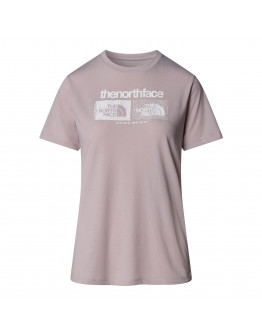 Женская футболка The North Face Foundation 0A8BRZ1OA1 - розовая