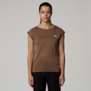 Женская футболка The North Face Tanken 0A8BS21HX1 - коричневая