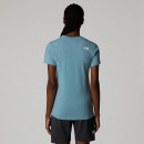 Женская футболка The North Face Lightning Alpine 0A8BT54261 - голубая