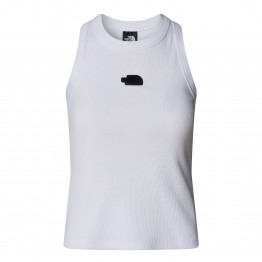 Женская футболка The North Face Slim Rib Tank 0A8BVTFN41 - белая