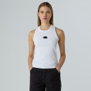 Женская футболка The North Face Slim Rib Tank 0A8BVTFN41 - белая