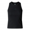 Женская футболка The North Face Slim Rib Tank 0A8BVTJK31 - черная
