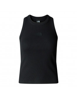 Женская футболка The North Face Slim Rib Tank 0A8BVTJK31 - черная