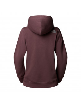 Женская толстовка The North Face Drew Peak Light 0A8C1DFAI1 - коричневая