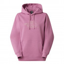 Женская толстовка The North Face Drew Peak Light 0A8C1DMOJ1 - розовая