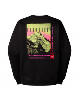 Мужская толстовка The North Face AXYS 0A8C1SJK31 - черная