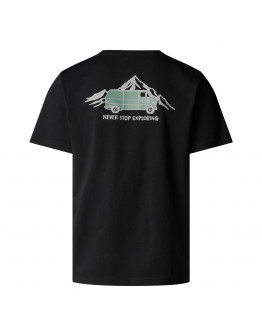 Футболка The North Face Outdoor Graphic 0A8C1ZJK31 - черная