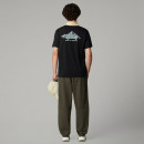 Футболка The North Face Outdoor Graphic 0A8C1ZJK31 - черная