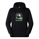 Мужская толстовка The North Face Outdoor 0A8C20JK31 - черная