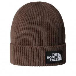 Шапка унисекс The North Face Logo Box Beanie 0A8CHE1OI1 - коричневая