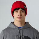 Шапка унисекс The North Face Logo Box Beanie 0A8CHE6821 - красная