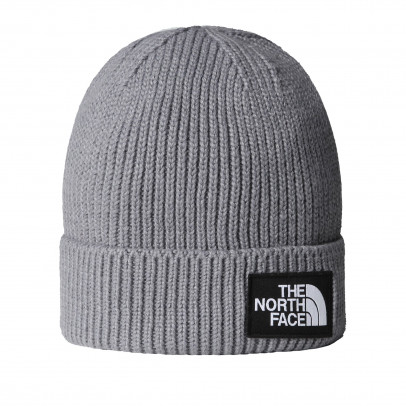 Шапка унисекс The North Face Logo Box Beanie 0A8CHEDYY1 - серая