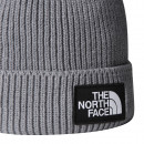 Шапка унисекс The North Face Logo Box Beanie 0A8CHEDYY1 - серая