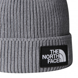 Шапка унисекс The North Face Logo Box Beanie 0A8CHEDYY1 - серая