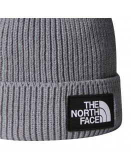 Шапка унисекс The North Face Logo Box Beanie 0A8CHEDYY1 - серая