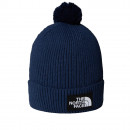 Шапка унисекс The North Face Logo Box Cuffed Beanie 0A8CHF8K21 - темно-синяя