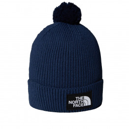 Шапка унисекс The North Face Logo Box Cuffed Beanie 0A8CHF8K21 - темно-синяя